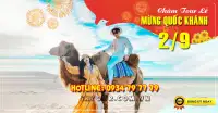 Tour Phan Thiết - Mũi Né 2 ngày 1 đêm Lễ 2/9/2022